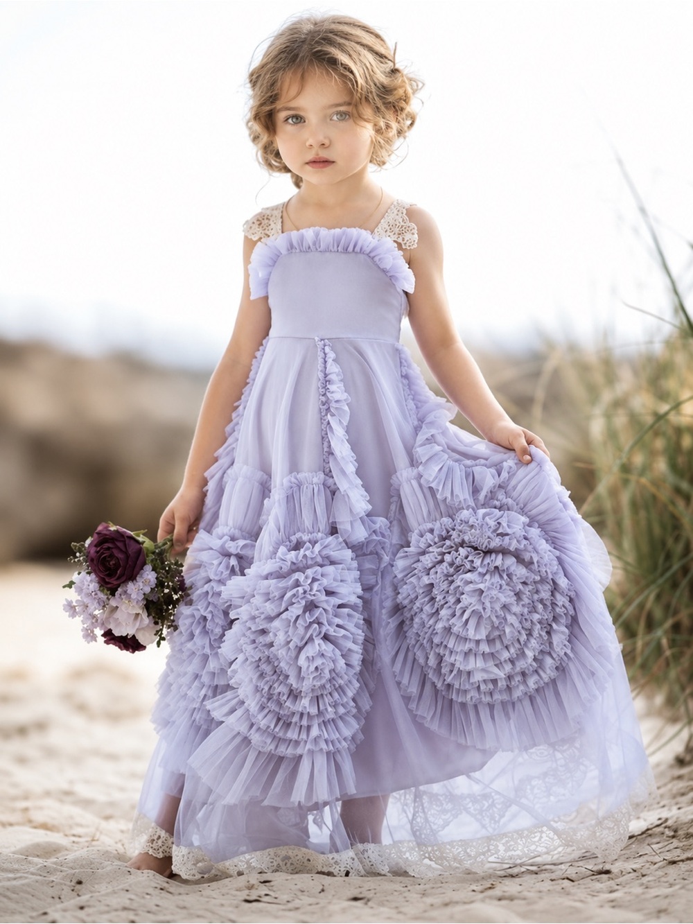 Dollcake Miss Goody Two Shoes Frock Dress Purple Photography Whimsical Girls 2